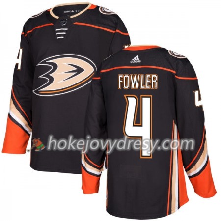 Pánské Hokejový Dres Anaheim Ducks Cam Fowler 4 Adidas 2017-2018 Černá Authentic